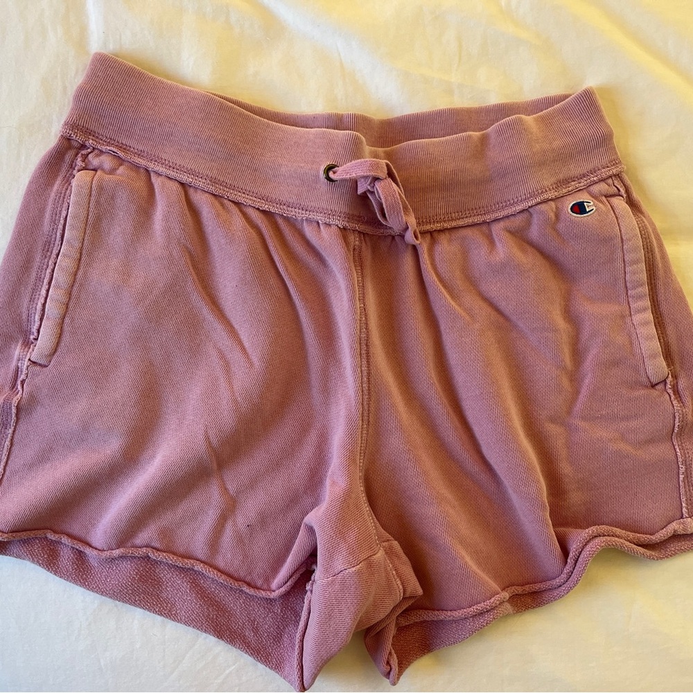 Champion Women's Dusty Rose Athletic Lounge Shorts